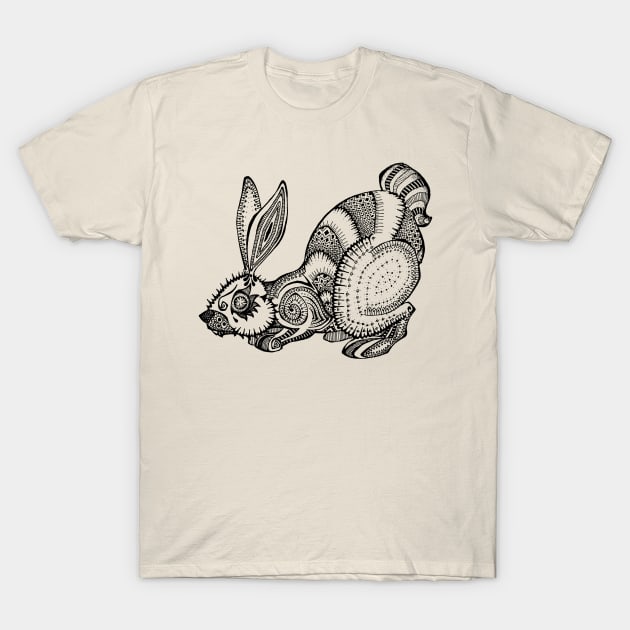 White Rabbit T-Shirt by VanDenWee